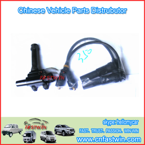 SAIC MOTOR MG350 IGNITION COIL AND SPARK PLUG WIRES