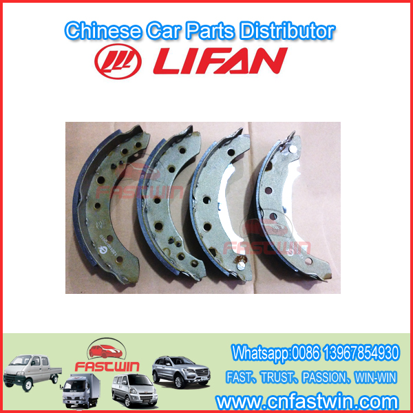 LIFAN SL35004 paquete de reparación de zapatas de freno trasero