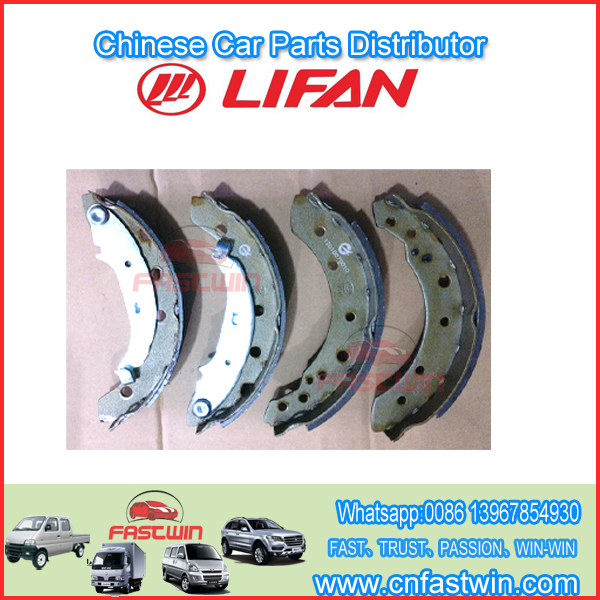 LIFAN SL35004 paquete de reparación de zapatas de freno trasero
